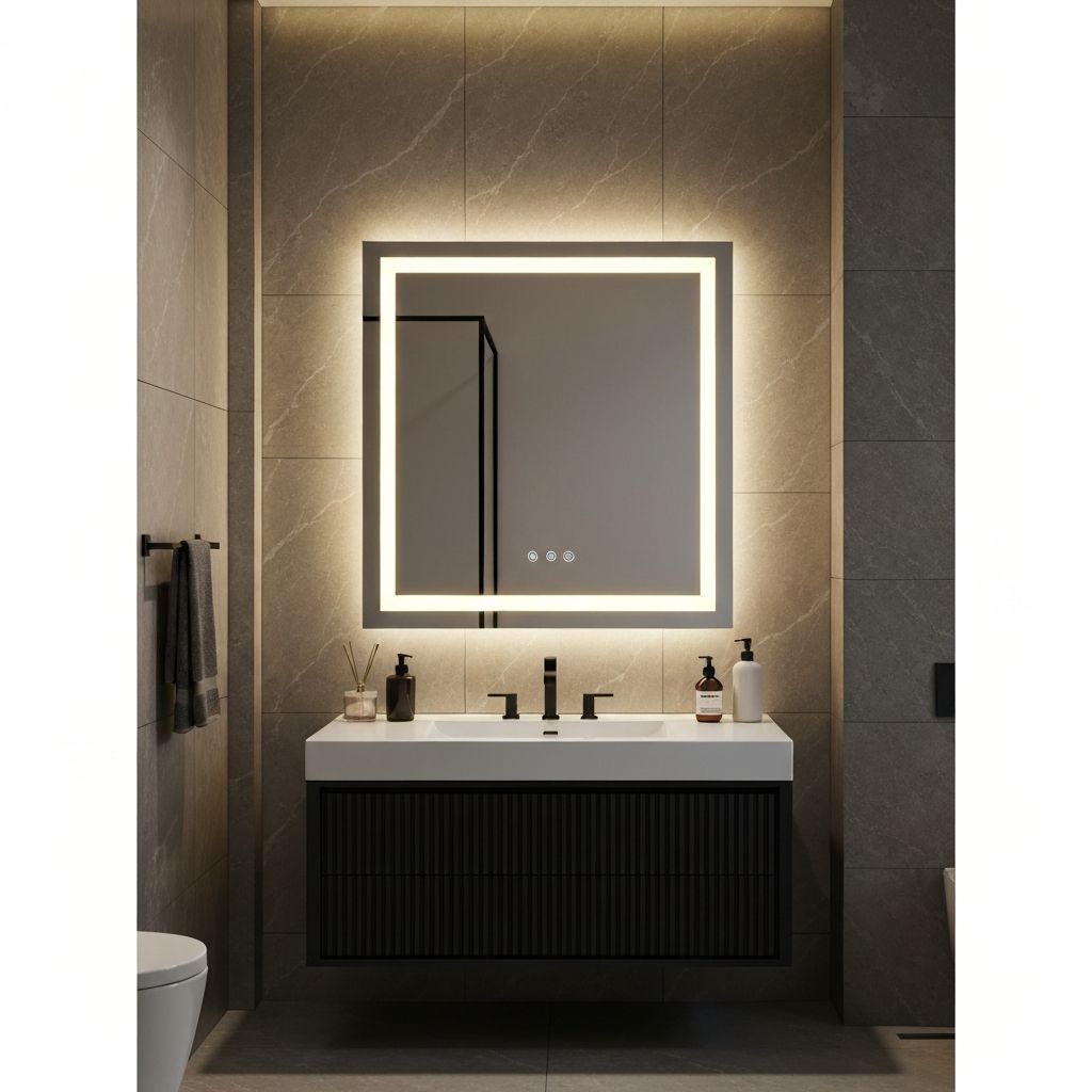 LED Mirror Installation